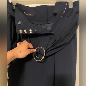 Flow, navy blue pants